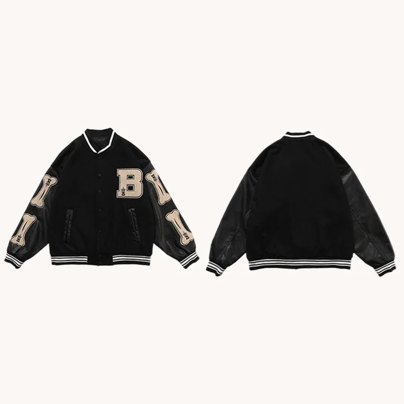 UG Bone Letter Jacket