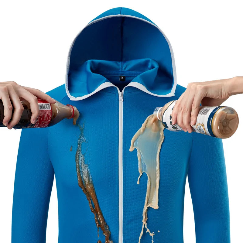 Vestes à capuche d'extérieur décontractées hydrophobes imperméables