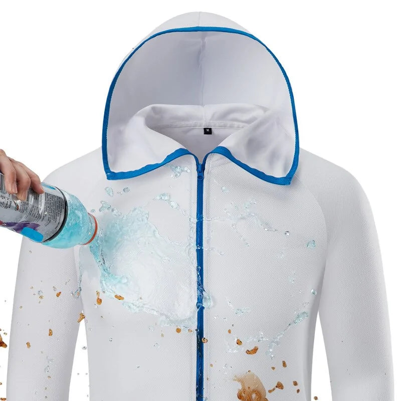 Vestes à capuche d'extérieur décontractées hydrophobes imperméables