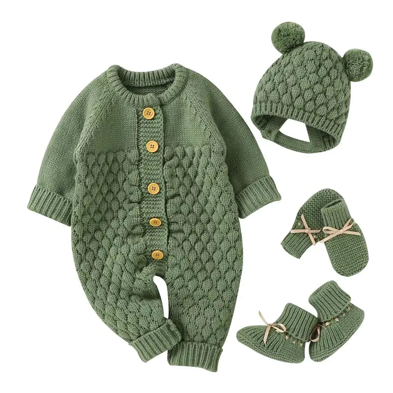 Ensemble en tricot pour bébé