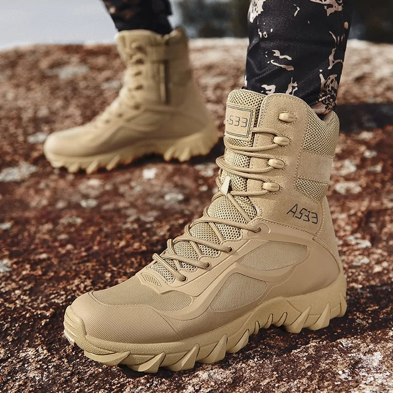 Bottes de combat du désert pour hommes