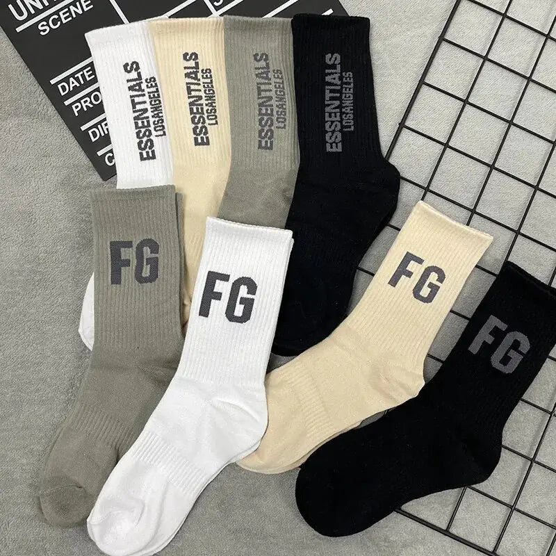 Chaussettes de luxe décontractées pour hommes et femmes