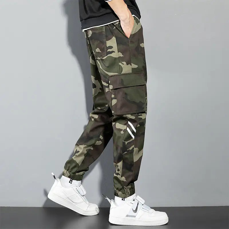 Calça Cargo Preta Masculina