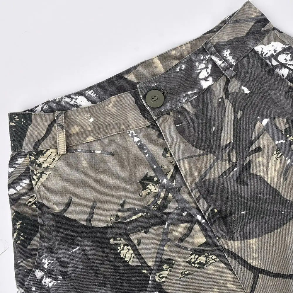 Pantalon cargo camouflage