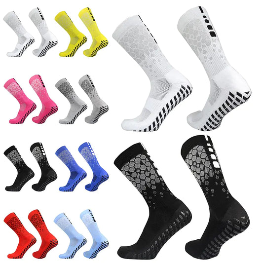 New Men Women Football Socks Honeycomb Graphics