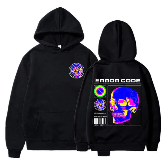 Unisex Hooded Jacket Thermal Skull