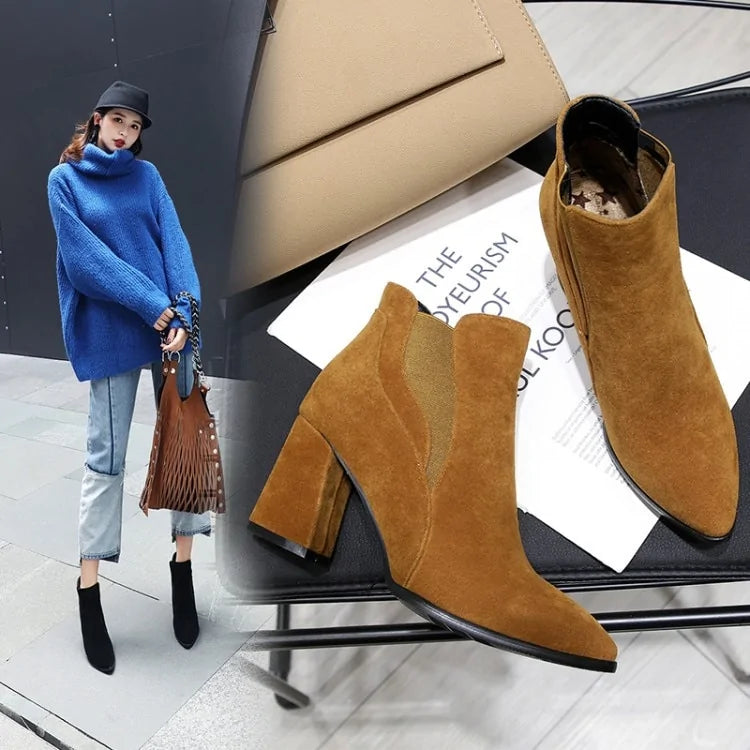 Suede Ankle Boots