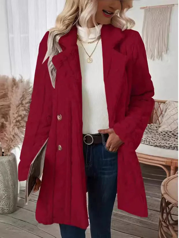 Manteau à manches longues pour femme