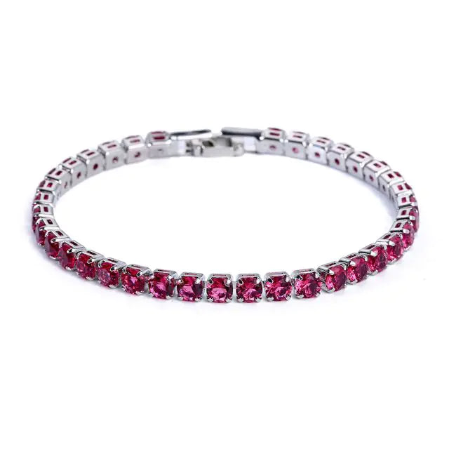 Pulseira de cristal de zircônia