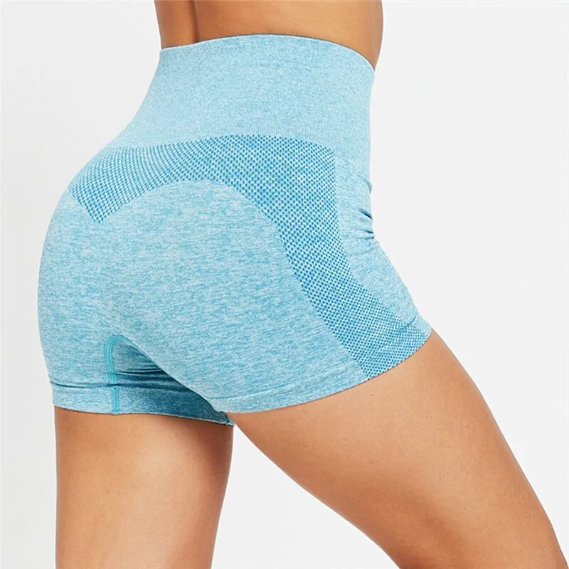 Short de fitness push-up taille haute pour femme SVOKOR