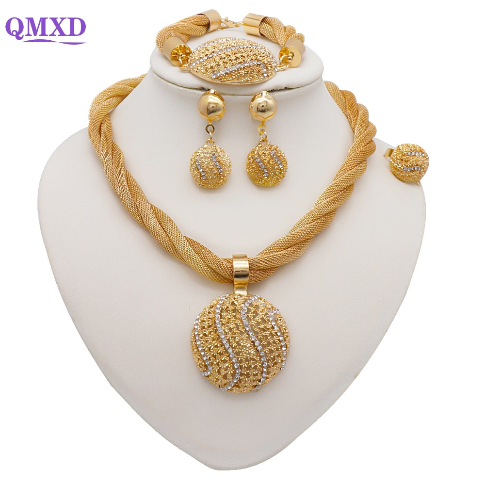 Conjunto de joias de ouro