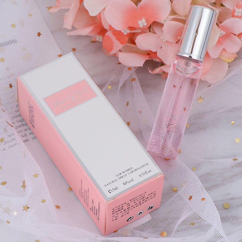 Parfum aux phéromones roses