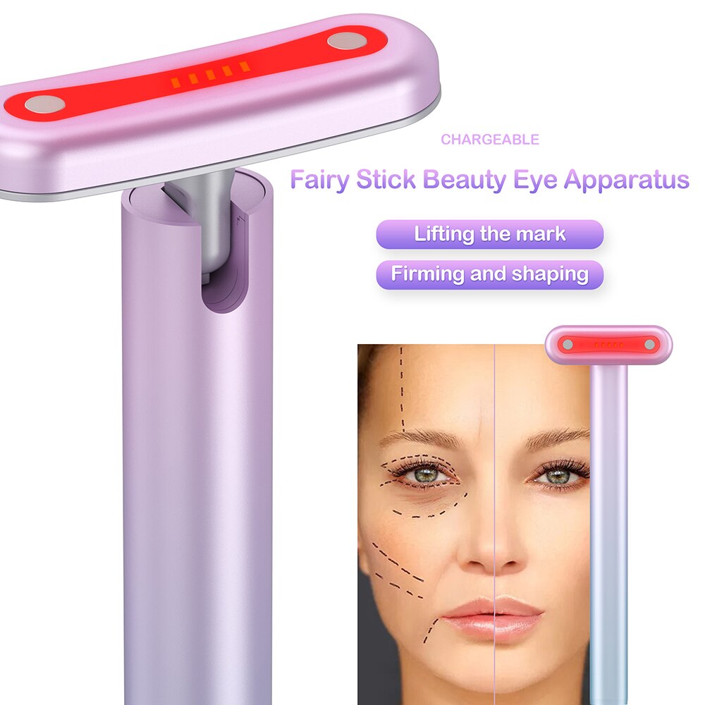 Facial Red Light Therapy Tool 4 in 1