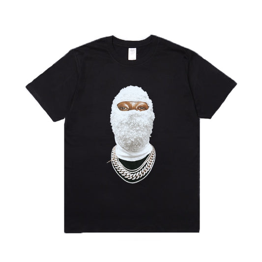 T-shirt 3D masqué en diamant