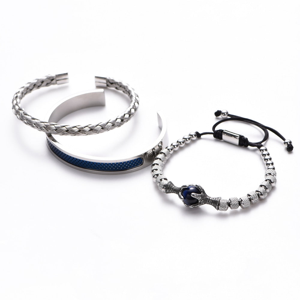 Conjunto de luxo Pulseira masculina