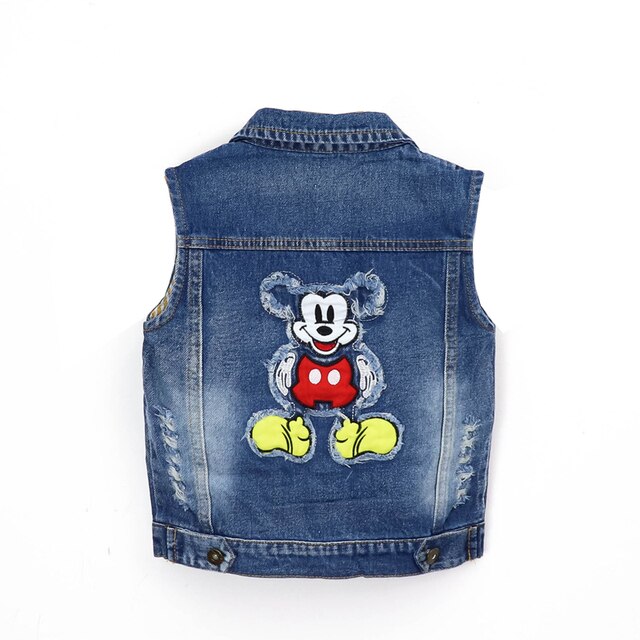 Jaqueta e casacos jeans infantil Mickey Mouse