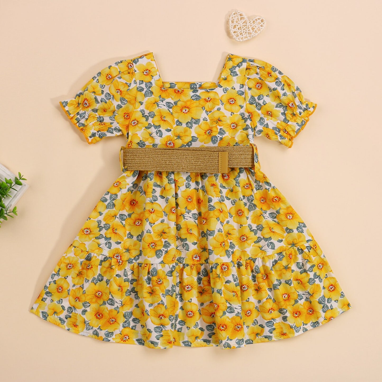 Robe d'été princesse pour petites filles