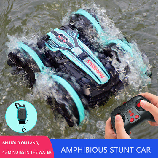 Jouet de voiture de cascade amphibie