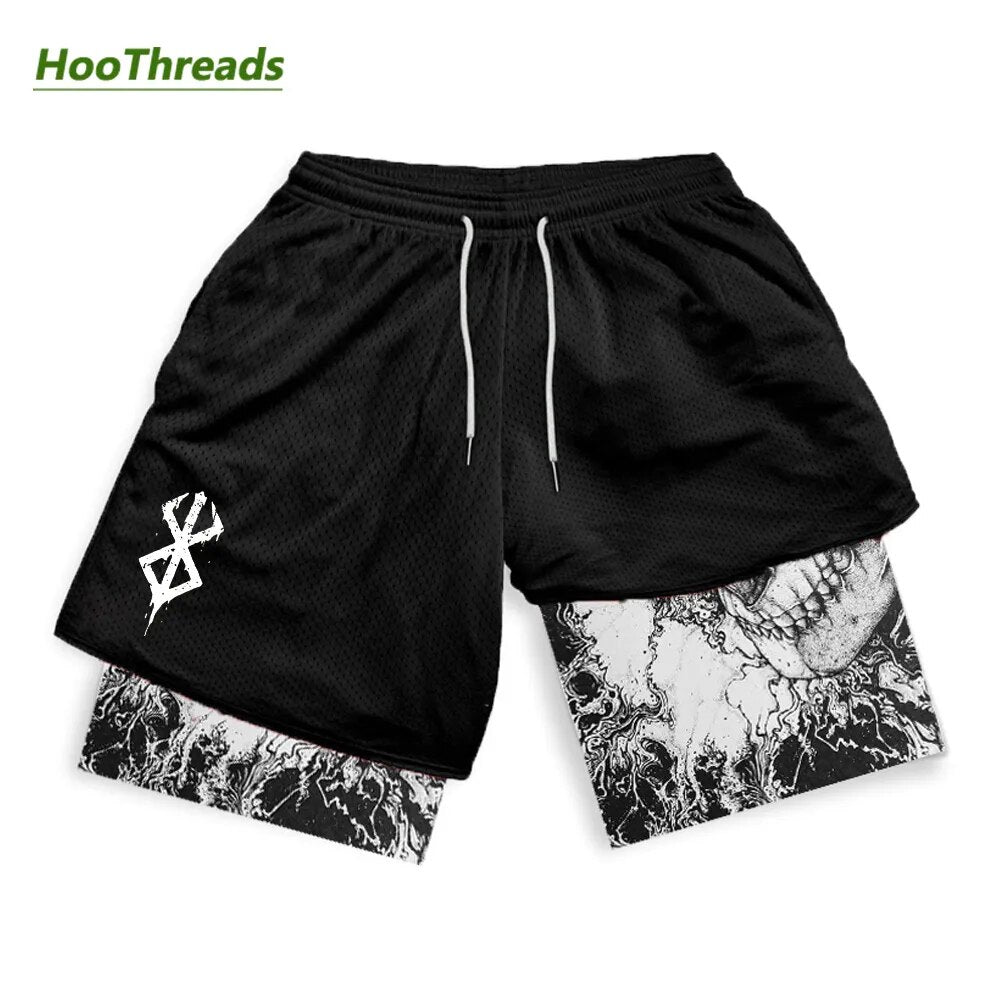 Shorts de compressão para homens