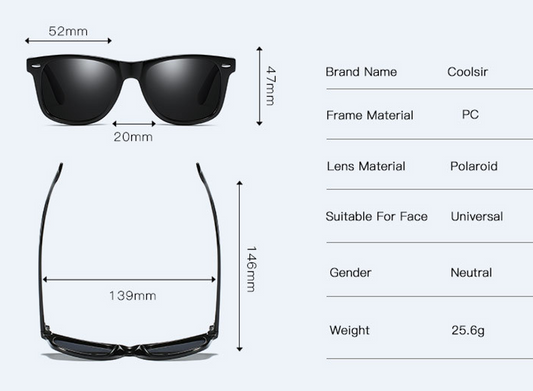 Lunettes de soleil à changement de couleur Smart Touch UV400