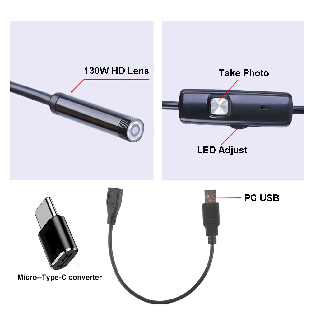 Mini-endoscope USB