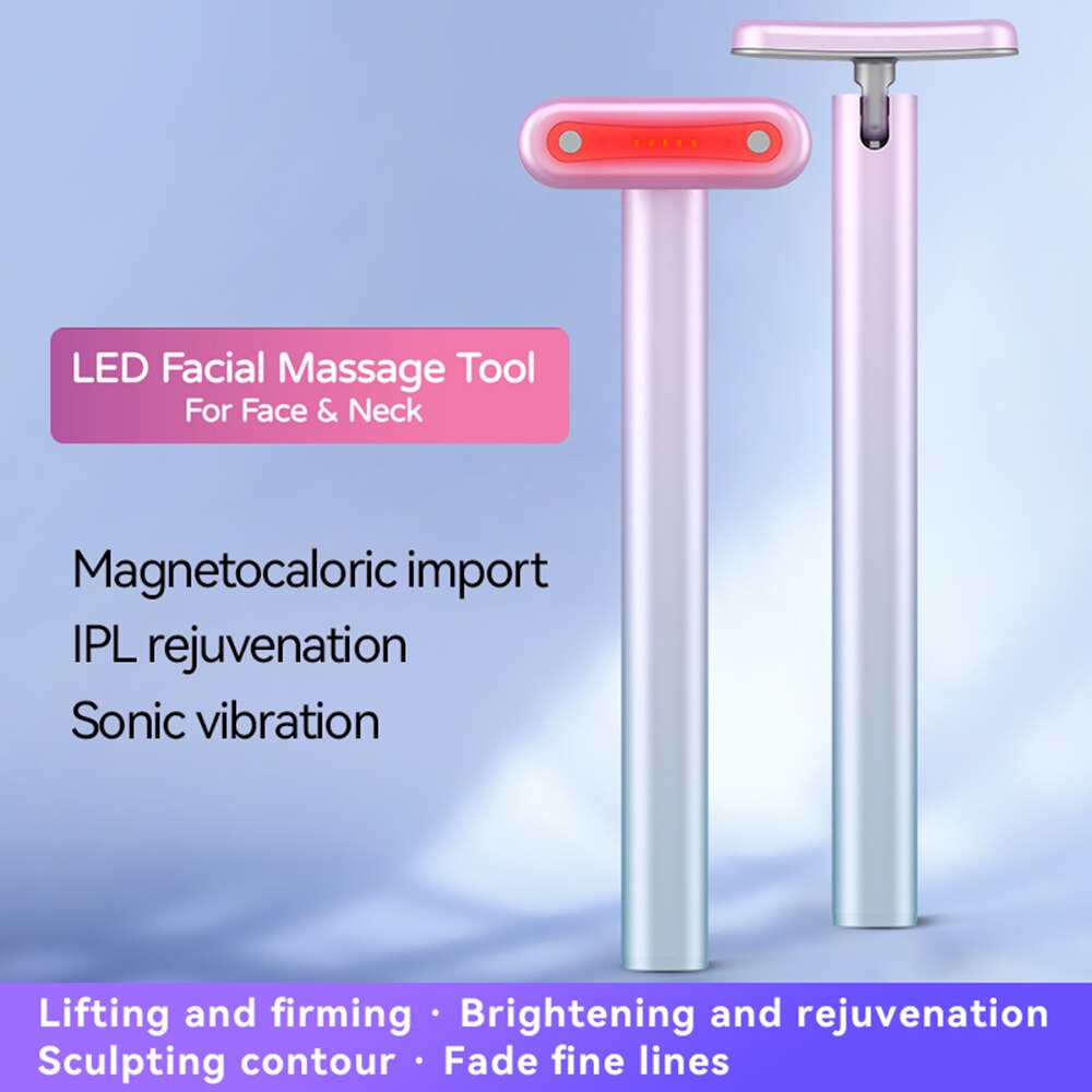 Facial Red Light Therapy Tool 4 in 1