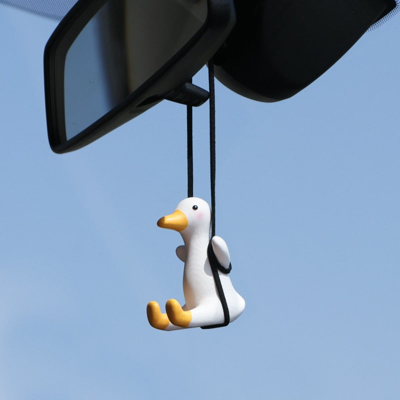 Pendentif voiture petit canard