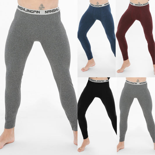 Legging thermique doux pour la peau pour hommes