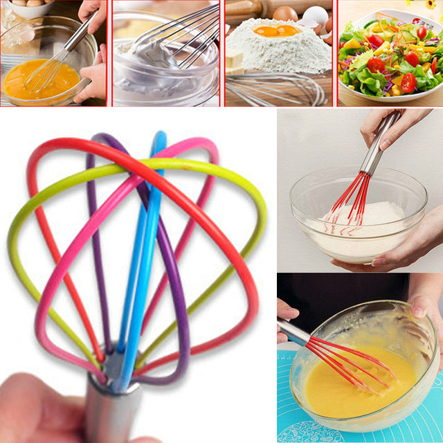 Fouet de cuisine en silicone