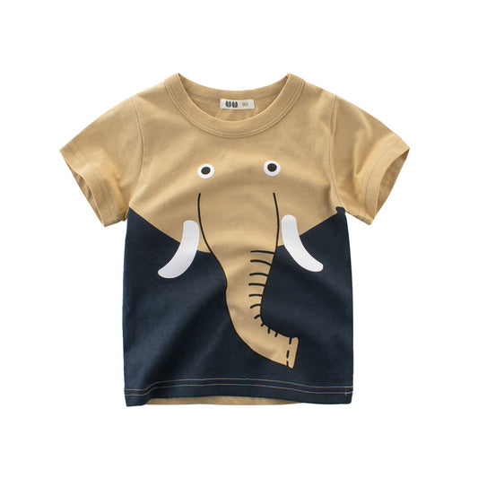 T-shirt animaux mignons pour enfants