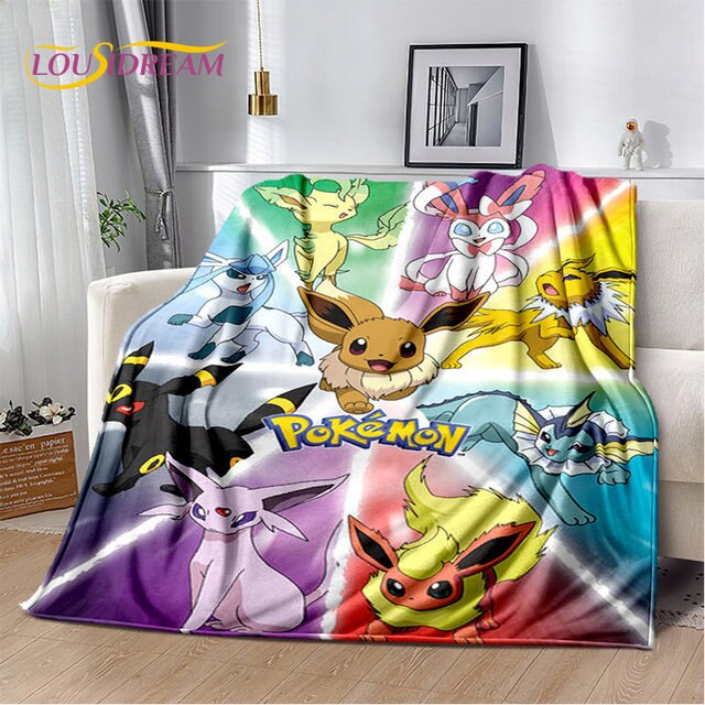 Couverture en peluche douce Pokémon