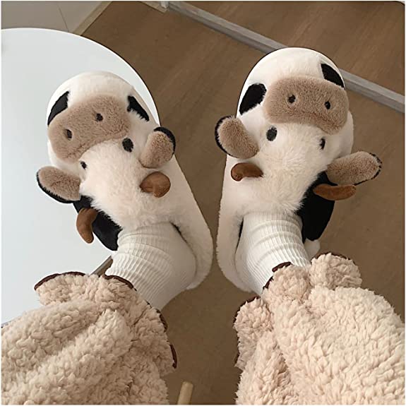 Mooslippies - Pantoufles de vache Kawaii