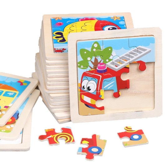 Jouets pour enfants Puzzle 3D en bois