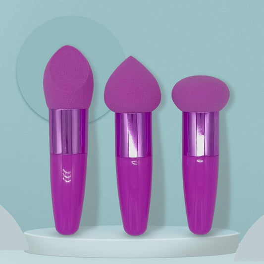 Mushroom Head Brush Set 3pcs