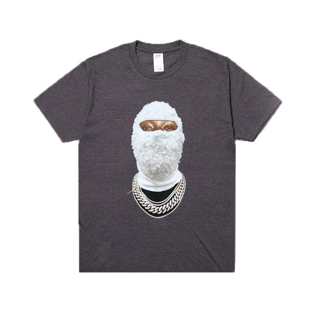 T-shirt 3D masqué en diamant