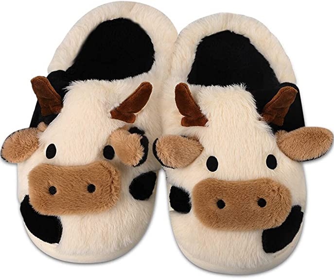 Mooslippies - Pantoufles de vache Kawaii