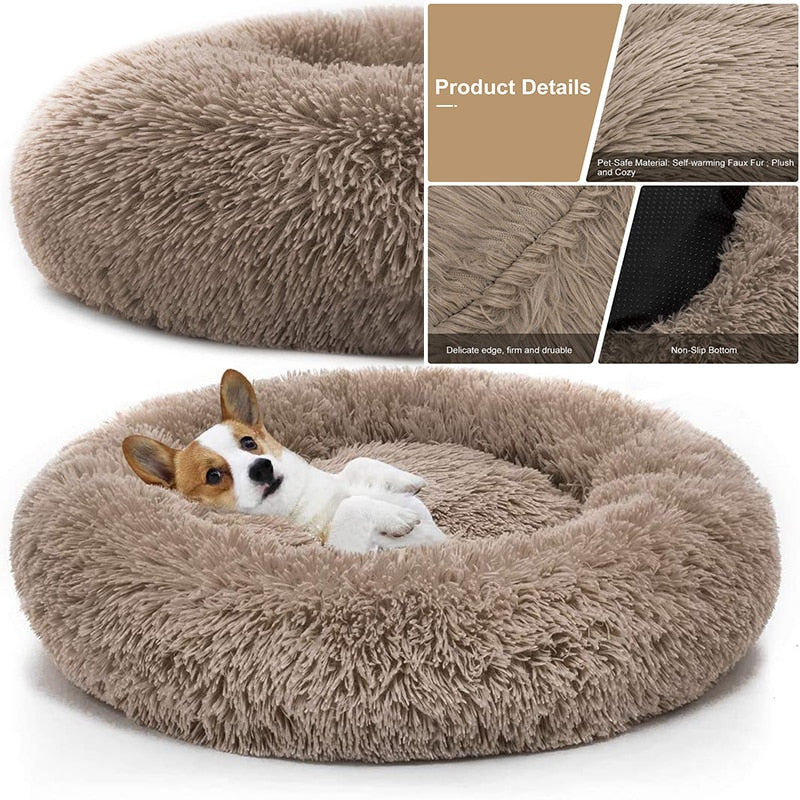 Lit pour chien confortable Donut Cuddler