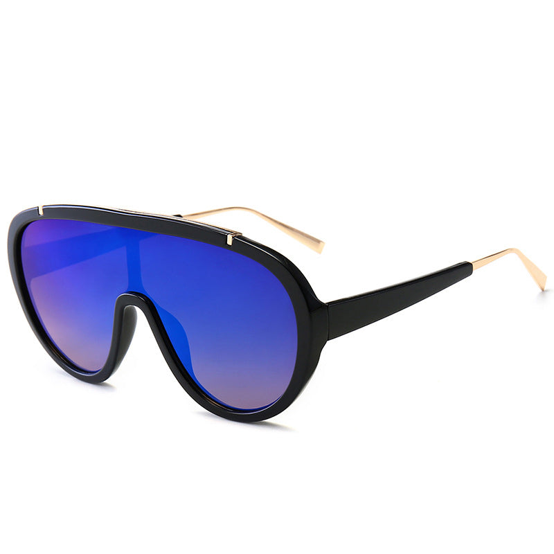 Lunettes de soleil surdimensionnées UV400