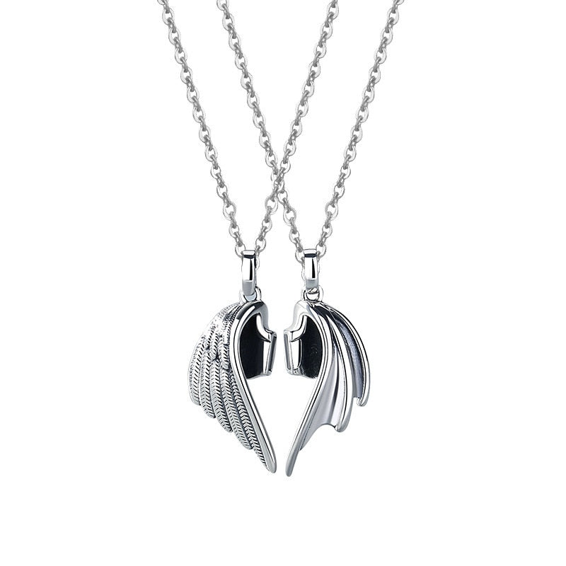 Collier Paire d'Ailes Amoureux