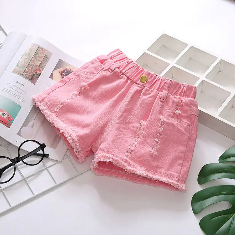 Nouveau short en jean pour filles de style occidental