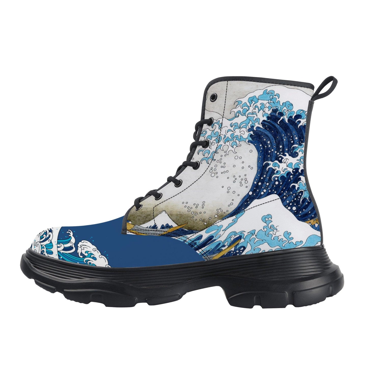 A Grande Onda de Hokusai - Nami Chunky Boots