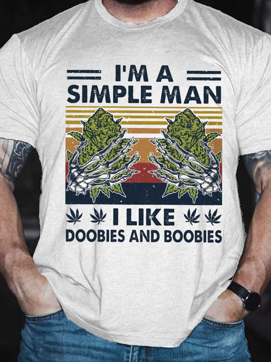 Camiseta estampada I'm A Simple Man