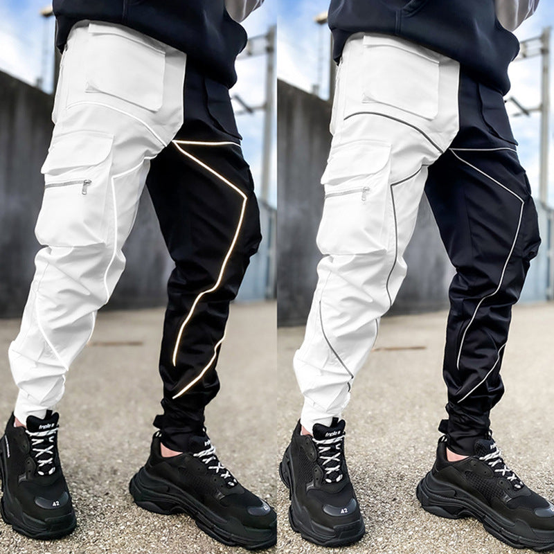 Pantalon cargo réfléchissant