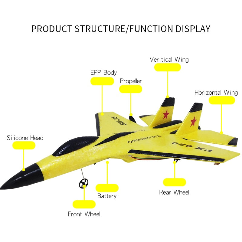 Avion en mousse RC SU-35