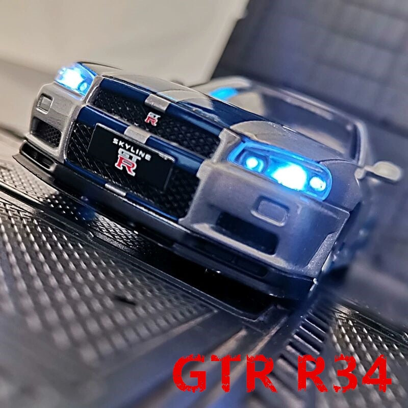 Voiture en alliage Nissan Skyline Ares GTR R34