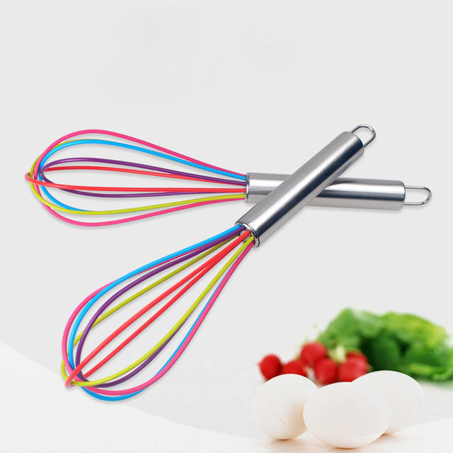 Fouet de cuisine en silicone