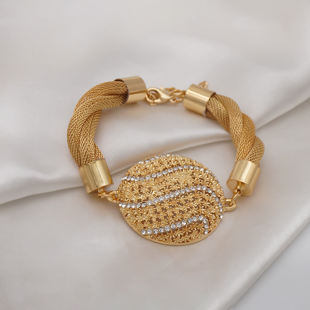 Conjunto de joias de ouro