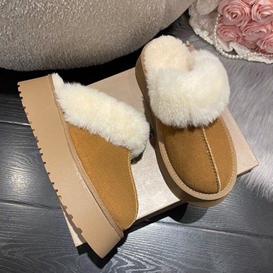 Sheepskin Snow Boots