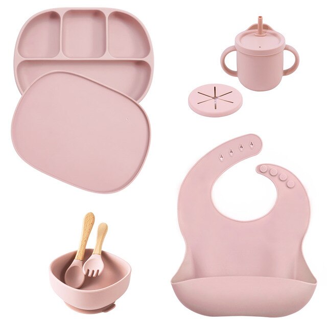 Vaisselle en silicone pour enfants