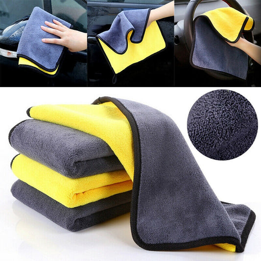 Serviette de lavage de voiture en microfibre